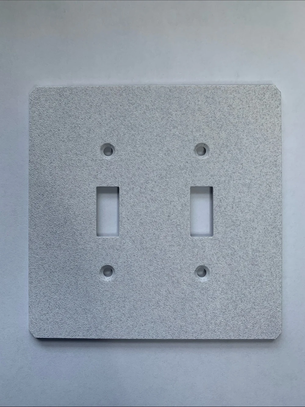3 Pack Marble Texture Light Toggle Switch Wall Plate